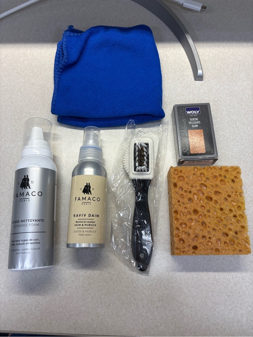 Leather, Suede, Nubuck and Fabrics Care Kit